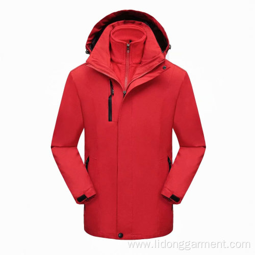 wholesale plain winter logo custom track windproof jacket